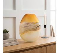 Garden Greatness Lucius Frosted Citrine Vase | Size: 1 Pack Garden Greatness Multicolor 1 Pack