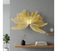 Garden Greatness Lunaria Aurora Saffron LED Butterfly Wall Light Garden Greatness Multicolor