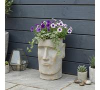 Garden Greatness Lunaria Easter Island Planter Pot