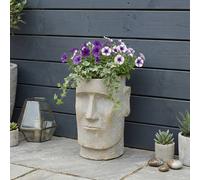 Garden Greatness Lunaria Easter Island Planter Pot | Size: 1 Pack Garden Greatness Multicolor 1 Pack