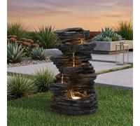 Garden Greatness Lunaria Rockery Solar Water Feature | Size: 1 Pack Garden Greatness Multicolor 1 Pack