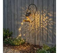 Garden Greatness Lunaria Solar Watering Can Stake Light