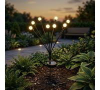 Garden Greatness Lunaria Spikes Solar Stake Lights | Size: 1 Pack Garden Greatness Multicolor 1 Pack