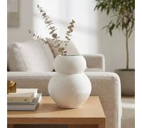 Garden Greatness Maison Alba Plump Blanc Vase in White | Size: 1 Pack Garden Greatness White 1 Pack