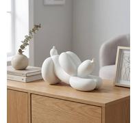 Garden Greatness Maison Blanc Balloon Dog Sculpture in White | Size: 1 Pack Garden Greatness White 1 Pack