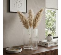 Garden Greatness Maison Clear Ribbed Glass Vase
