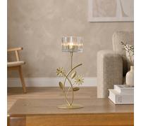 Garden Greatness Maison Floral Single Candle Holder | Size: 1 Pack Garden Greatness Multicolor 1 Pack