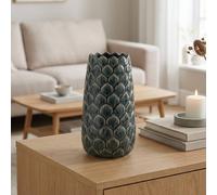 Garden Greatness Maison Glazed Artichoke Vase in Green | Size: 1 Pack Garden Greatness Green 1 Pack