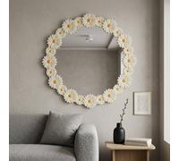 Garden Greatness Maison Multi Daisy Flower Framed Wall Mirror | Size: 1 Pack Garden Greatness Multicolor 1 Pack