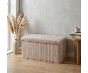 Garden Greatness Maison Neutral Soft Touch Ottoman Storage