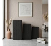 Garden Greatness Maison Trio Urban Ribbed Display Pedestals | Size: 3 Pack Garden Greatness Multicolor 3 Pack