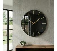Garden Greatness Midnight Minimalist Wall Clock