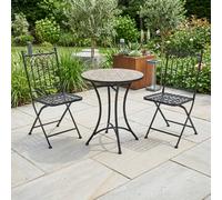 Garden Greatness Mosaic Valence 2 Seater Bistro Set Garden Greatness Multicolor