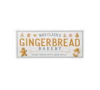 Garden Greatness Mrs Claus Gingerbread Bakery Sign | Size: 1 Pack Garden Greatness Multicolor 1 Pack