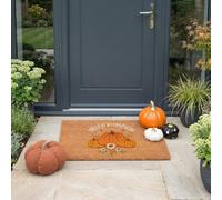 Garden Greatness Natural Autumn Days Hello Pumpkin Doormat