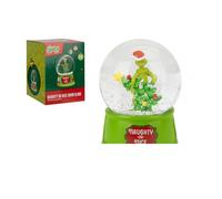 Garden Greatness Naughty Or Nice Grinch Christmas Snowglobe | Size: 1 Pack Garden Greatness Multicolor 1 Pack