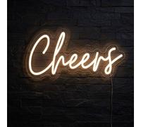 Garden Greatness NeonEsque Cheers LV Illuminated Neon Sign Garden Greatness Multicolor