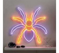Garden Greatness Neonesque Spider Halloween Led Wall Light