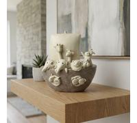 Garden Greatness Noah Ark Animal Boat Ornament Resin