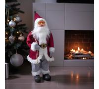 Garden Greatness Noel Standing Christmas Santa Decoration in White | Size: 1 Pack Garden Greatness White 1 Pack