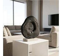 Garden Greatness Noire Mango Wood Sculpture Modern