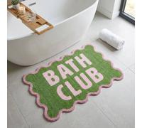 Garden Greatness Nylon Printed Bathroom Bath Club Mat | Size: 45 cm width x 75 cm drop Garden Greatness Multicolor 45 cm width x 75 cm drop