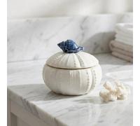 Garden Greatness Ocean Pearl Shell Trinket Pot Coastal
