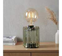 Garden Greatness Olive Bulb Milan Glass Table Lamp