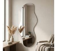 Garden Greatness Osmose Chrome Wavy Wall Mirror