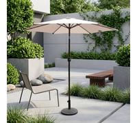 Garden Greatness Pagoda Garden Crank Tilt Parasol in Beige | Size: 1 Pack Garden Greatness Beige 1 Pack