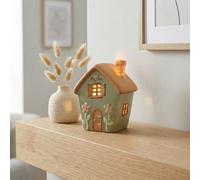 Garden Greatness Pastel Fairy House Tealight Holder