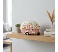 Garden Greatness Peony Campervan Tealight Holder Decor | Size: 1 Pack Garden Greatness Multicolor 1 Pack
