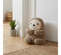 Garden Greatness Plush Sitting Furry Sloth Door Stopper