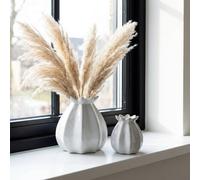 Garden Greatness Poppy Stem Bud Vase Duo in White | Size: 2 Pack Garden Greatness White 2 Pack