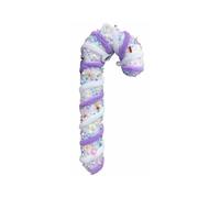 Garden Greatness Purple Candy Cane Hanging Decoration | Size: 1 Pack Garden Greatness Purple 1 Pack