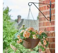 Garden Greatness Regal Begonia Blooms Artificial Hanging Basket | Size: 1 Pack Garden Greatness Multicolor 1 Pack