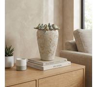 Garden Greatness Relica Glazed Stone Bird Vase | Size: 1 Pack Garden Greatness Multicolor 1 Pack