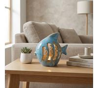 Garden Greatness Relica Large Fish Tealight Holder | Size: 1 Pack Garden Greatness Multicolor 1 Pack
