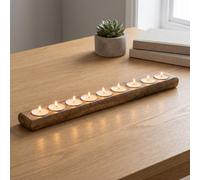 Garden Greatness Relica Long Mango Wood Tealight Holder