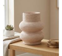 Garden Greatness Relica Stone Blanc Sculptured Vase