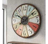 Garden Greatness Retro Styled Large Hanging Wall Clock