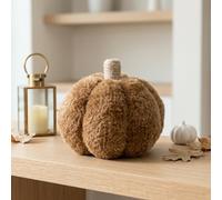 Garden Greatness Rustic Faux Brown Pumpkin Ornament