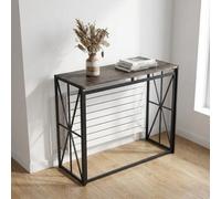 Garden Greatness Rustic Wooden Top Console Table