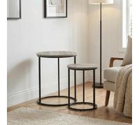 Garden Greatness Scandi Wood Effect Nesting Tables