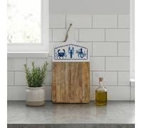 Garden Greatness Sealife Wooden Chopping Board in Beige | Size: 2 Pack Garden Greatness Beige 2 Pack