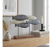 Garden Greatness Seaside Fish Iron Pegs Table Decoration