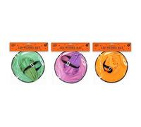 Garden Greatness Set of 3 LED Halloween Hanging Witch Hats Light Up | Size: 1 Pack Garden Greatness Multicolor 1 Pack