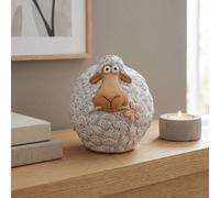 Garden Greatness Sheep Holding Flower Ornament Resin