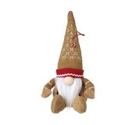 Garden Greatness Sitting Gingerbread Gonk Advent Hat in Brown | Size: 1 Pack Garden Greatness Brown 1 Pack