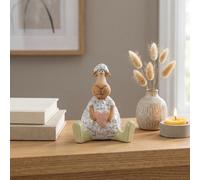Garden Greatness Sitting Sheep Holding Heart Ornament